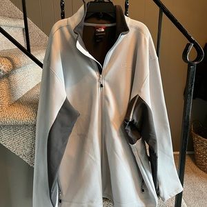 Mens North face zip-up jacket